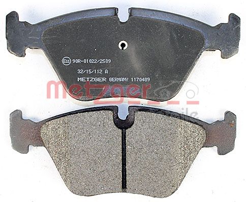 METZGER 1170489 Bremsbelagsatz, Scheibenbremse